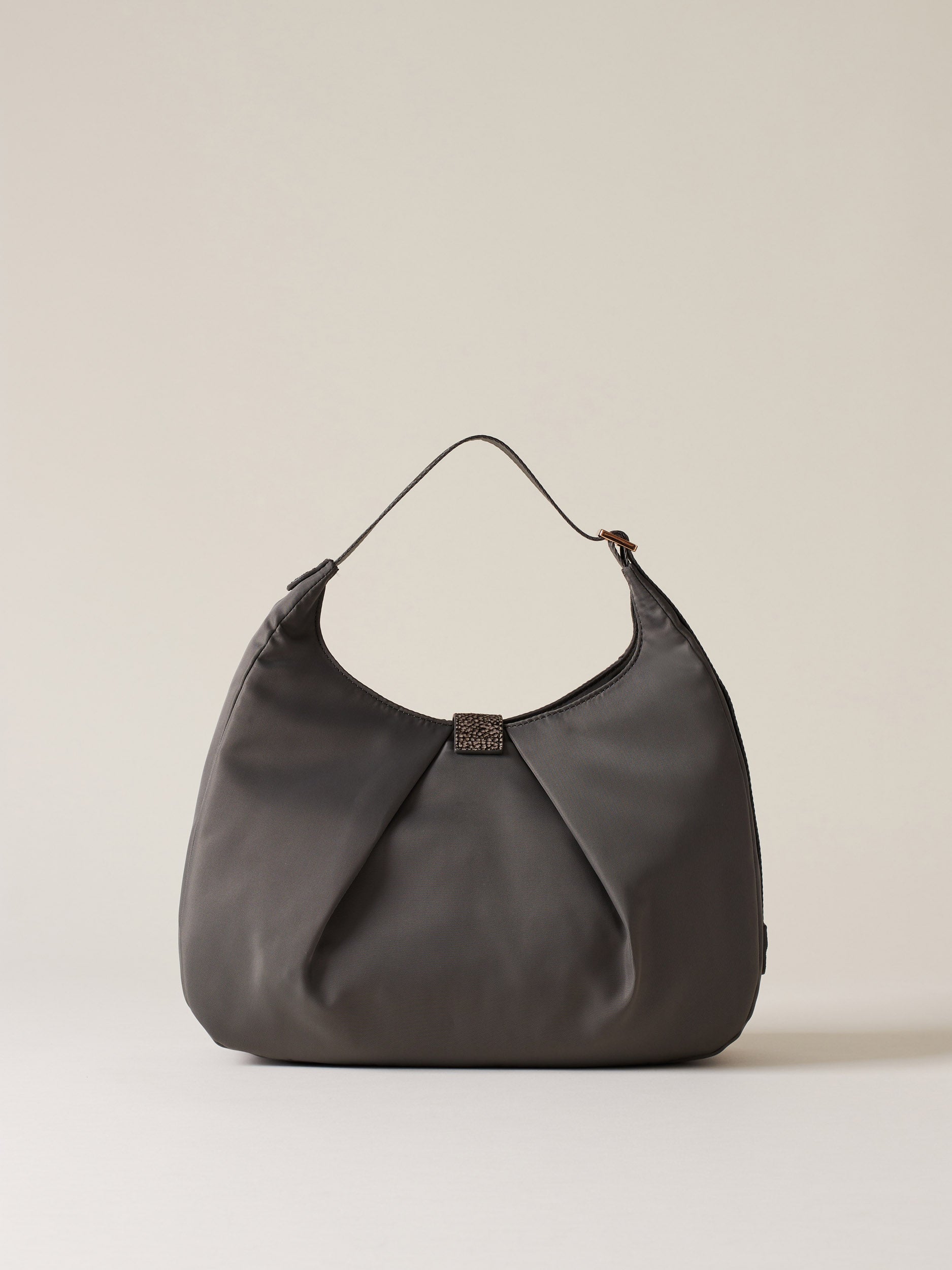 Borbonese 54 Borsa Hobo M Cortina Nylon Default Title_4