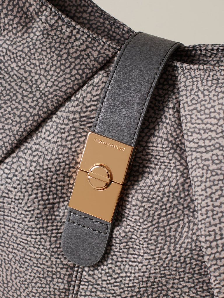 Borbonese 54 Borsa Hobo M Cortina Nylon Op Default Title_7