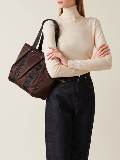 Borbonese 40 Borsa Shopping M Cloudette Nylon Default Title_2