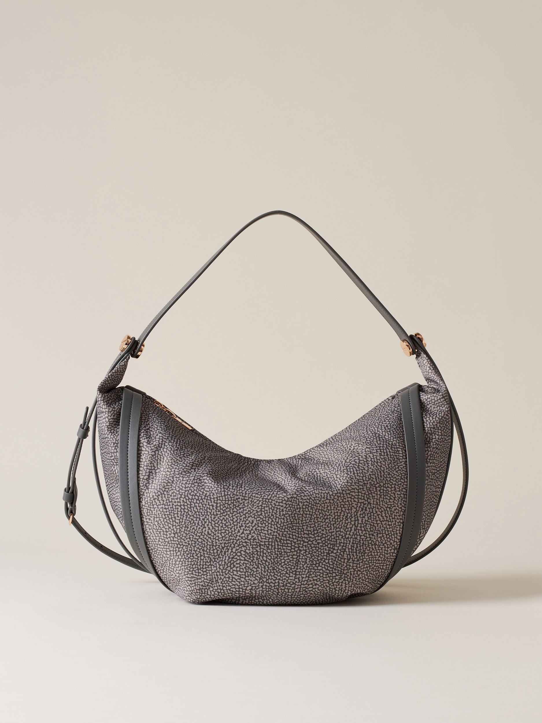 Borbonese 54 Borsa Hobo Medium New Orbit Nylon Op Default Title_1