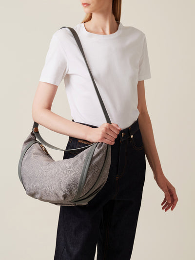 Borbonese 54 Borsa Hobo Medium New Orbit Nylon Op Default Title_2