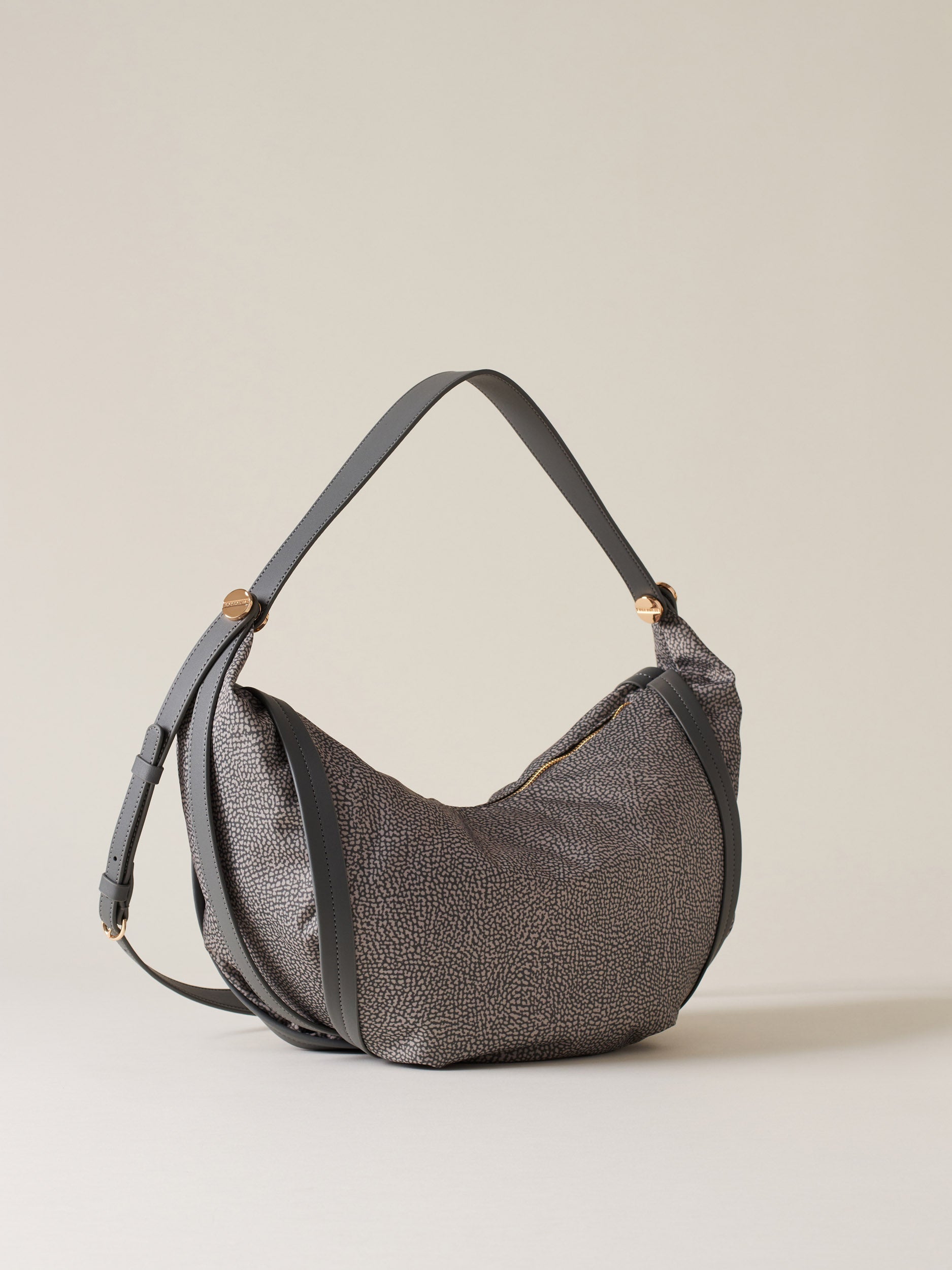 Borbonese 54 Borsa Hobo Medium New Orbit Nylon Op Default Title_3