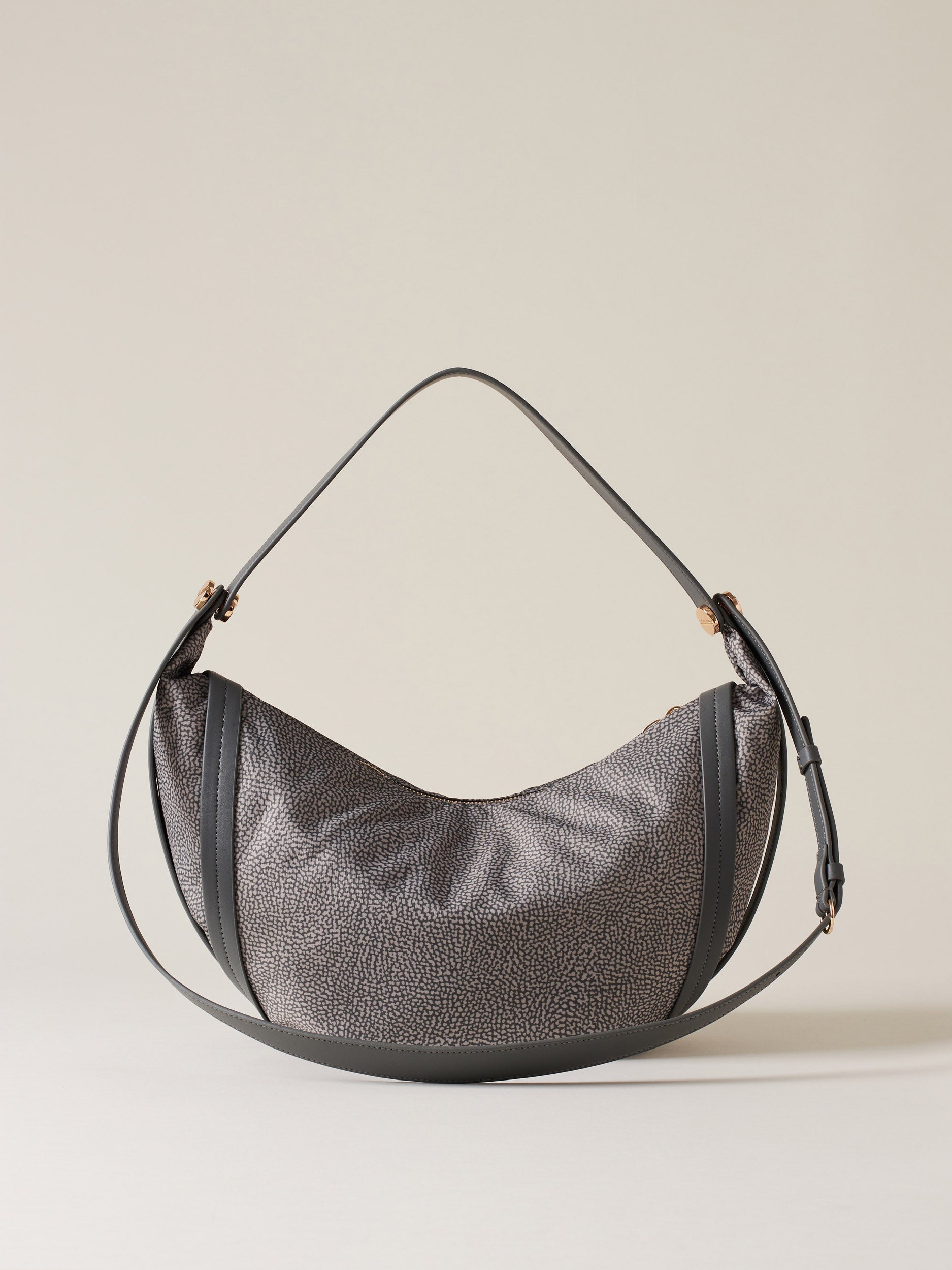 Borbonese 54 Borsa Hobo Medium New Orbit Nylon Op Default Title_4
