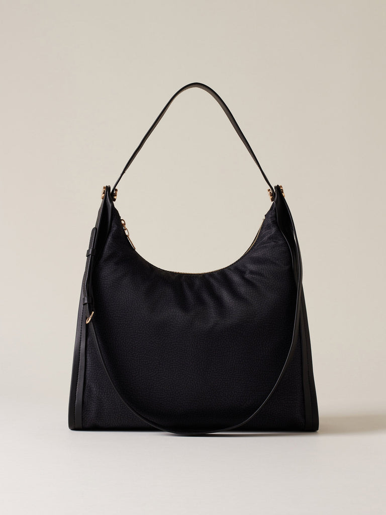 Borbonese 66 Borsa Hobo M New Orbit Nylon Op Default Title_1