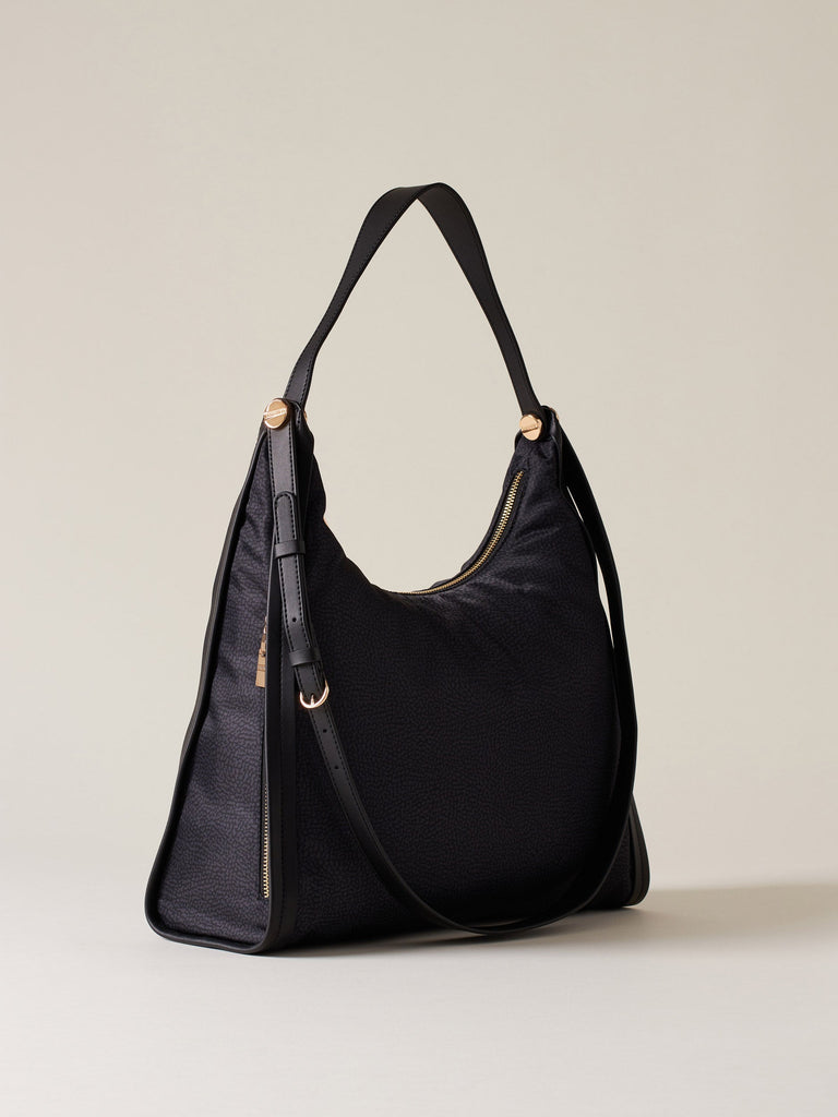Borbonese 66 Borsa Hobo M New Orbit Nylon Op Default Title_3
