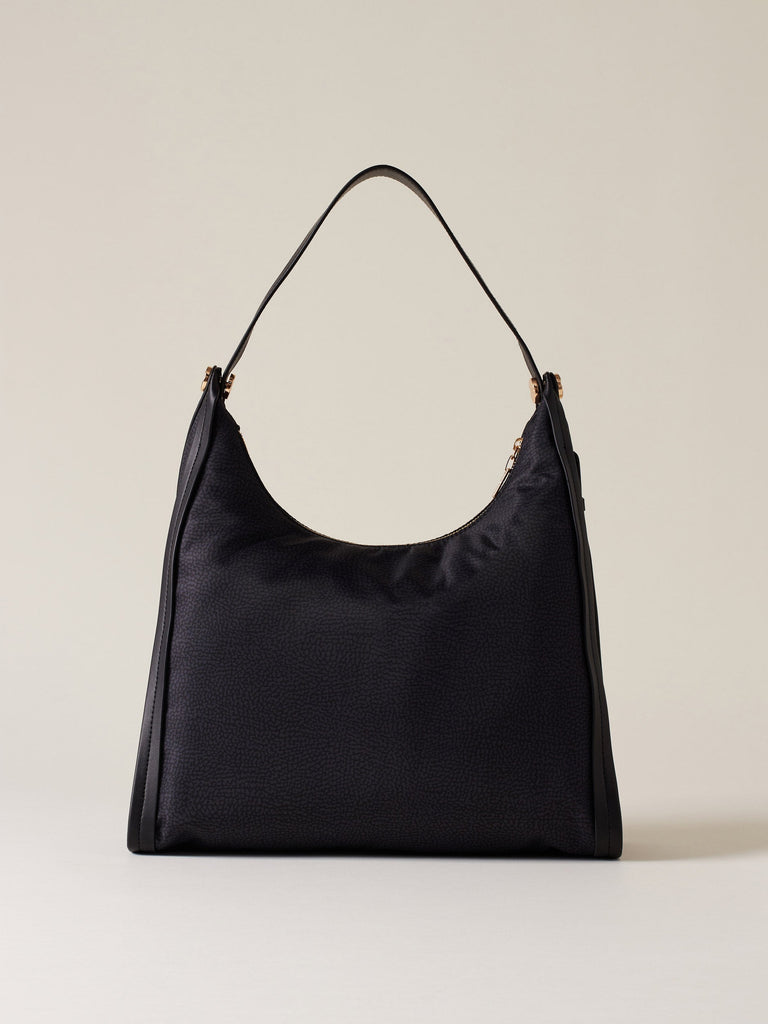 Borbonese 66 Borsa Hobo M New Orbit Nylon Op Default Title_4