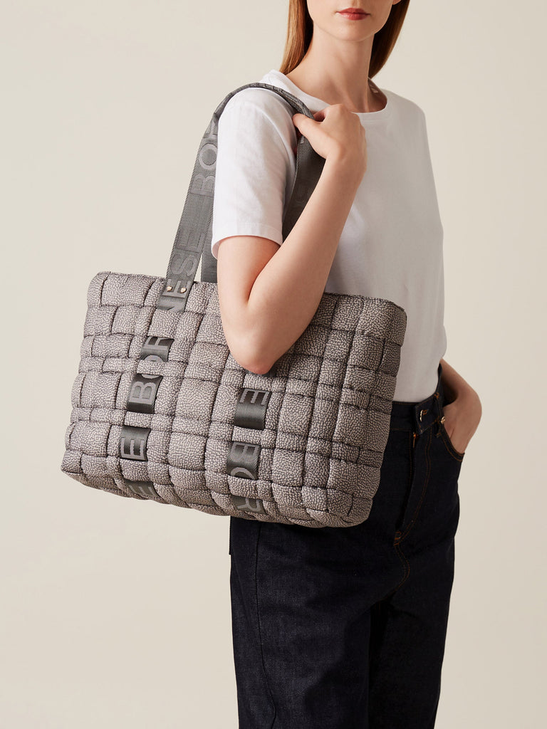 Borbonese 54 Borsa Shopping L Strapcycle Nylon Op Default Title_2