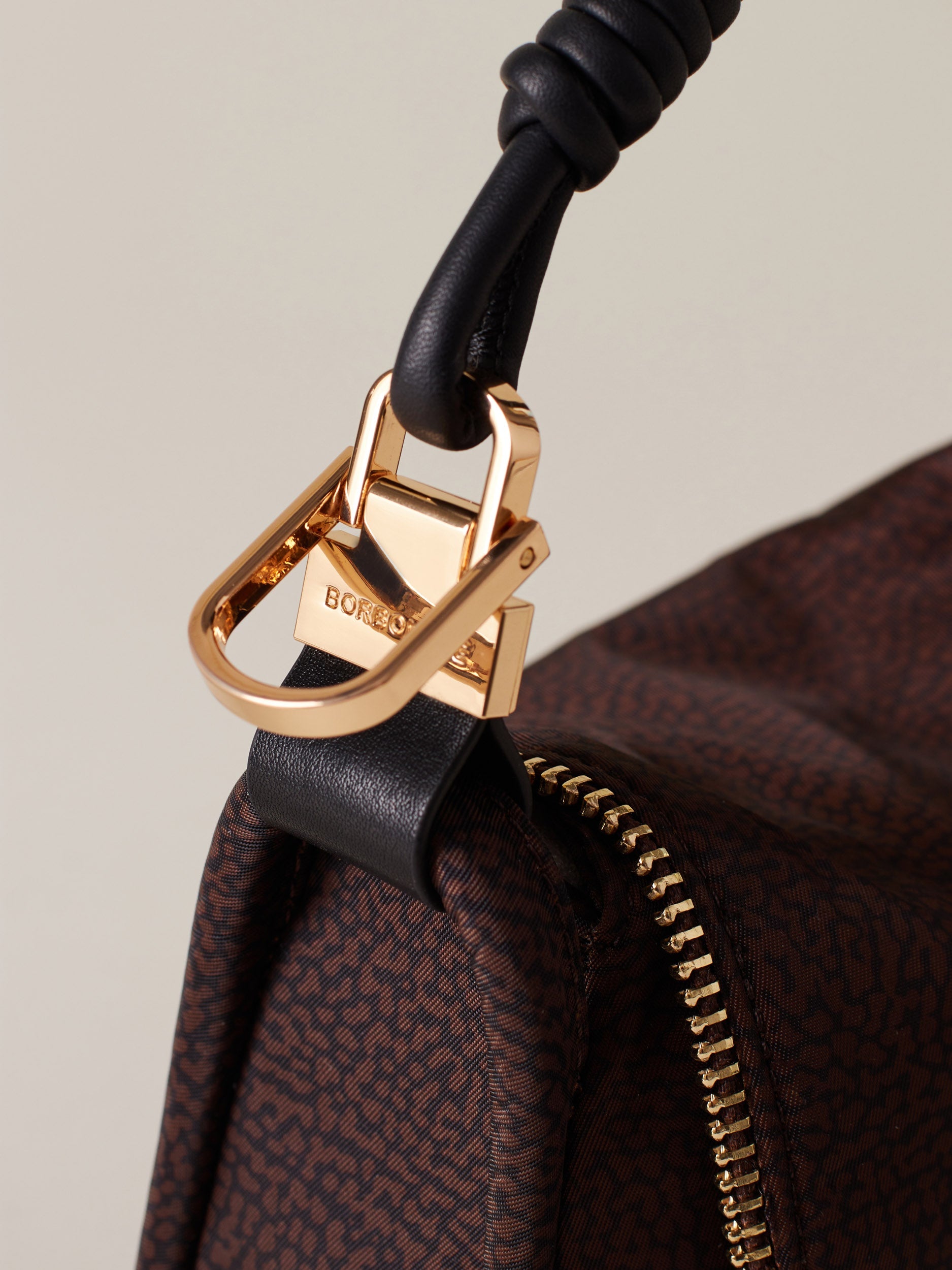 Borbonese 40 Borsa Hobo S C T Horseback Nylon Op Default Title_7