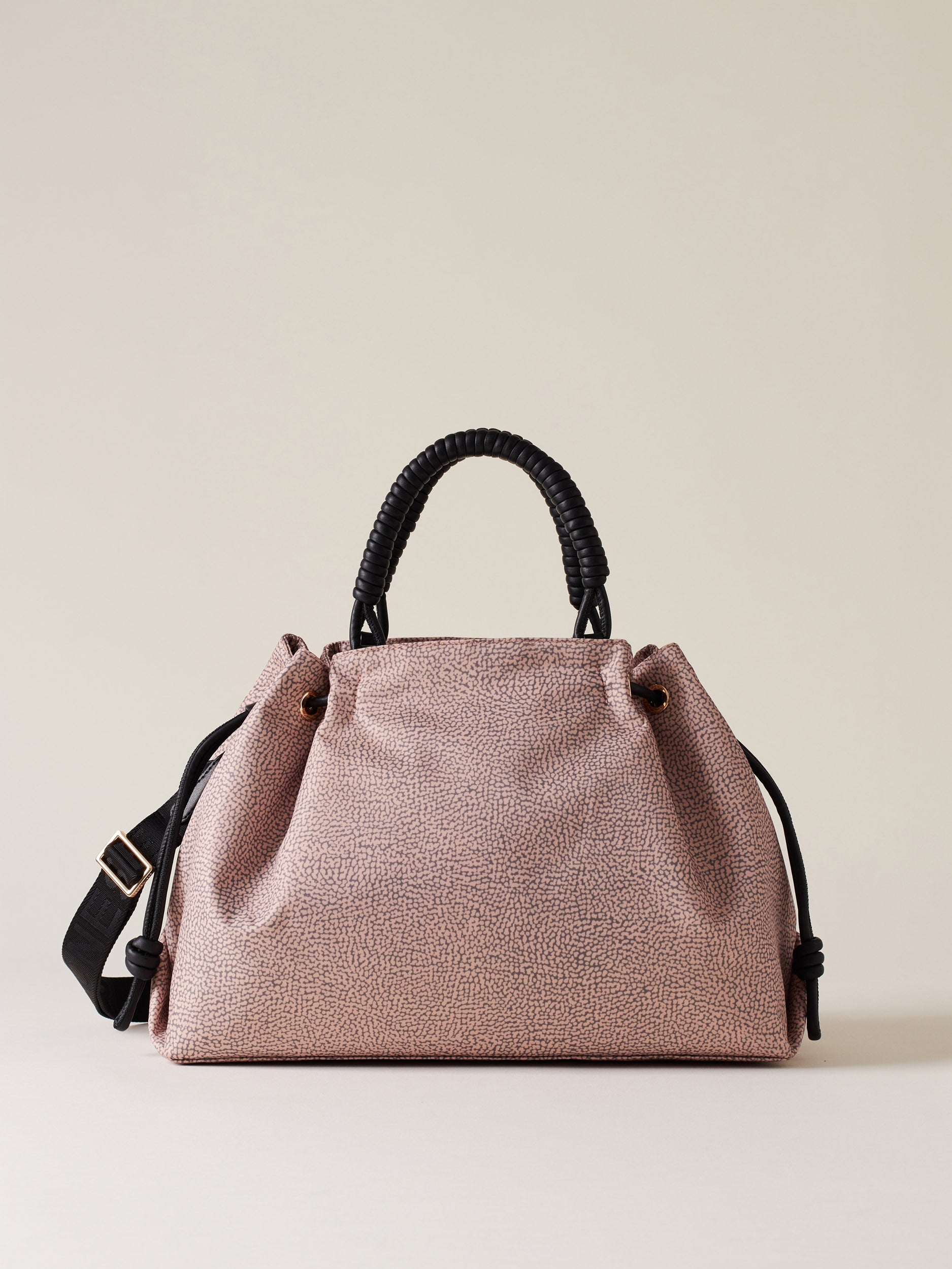Borbonese 75 Borsa Shopping M C T Horseback Nylon Op Default Title_1