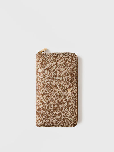 LARGE ZIP-AROUND WALLET - Esclusione Gift Wrap - Borbonese