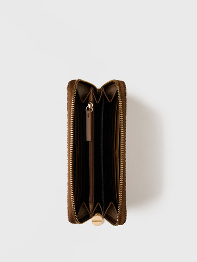 LARGE ZIP-AROUND WALLET - Esclusione Gift Wrap - Borbonese