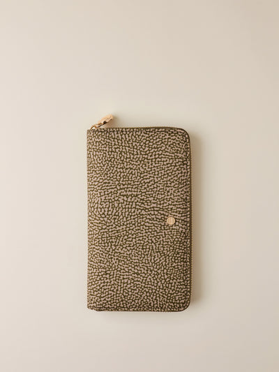 PORTAFOGLIO LARGE ZIP AROUND - Piccola pelletteria - Borbonese