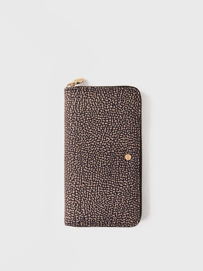 LARGE ZIP-AROUND WALLET - Esclusione Gift Wrap - Borbonese