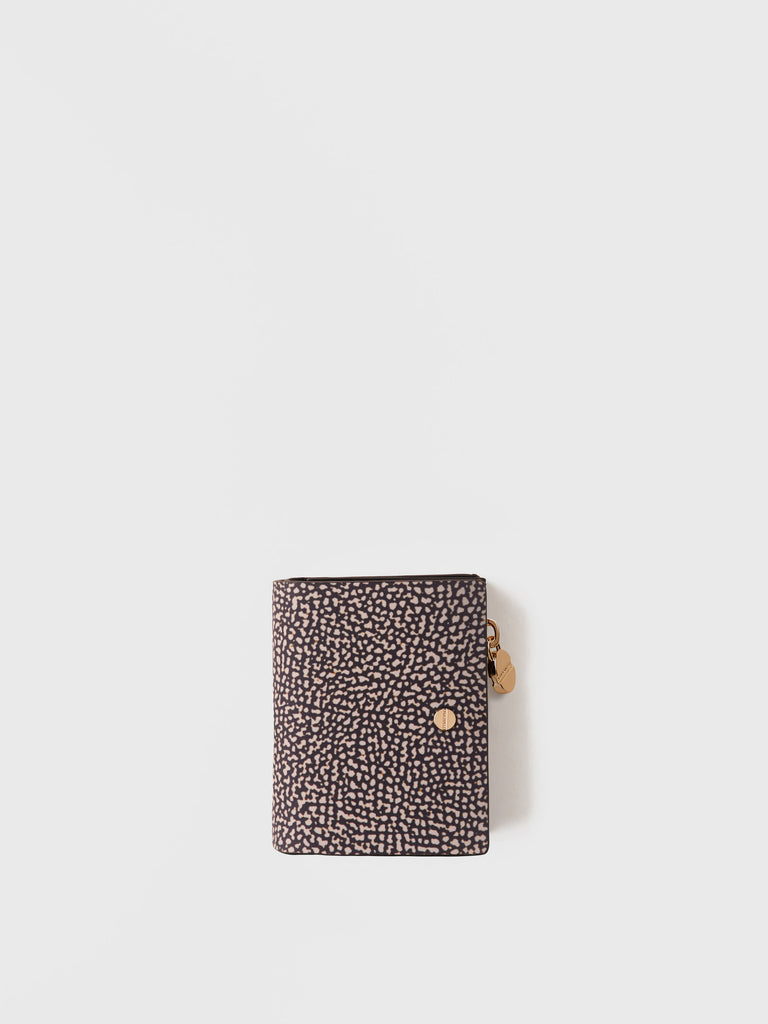 Recycled OP Fabric Wallet - CLASSICA SMALL WALLET - Borbonese