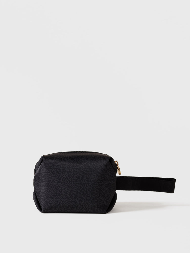 Beauty di Tessuto riciclato Op e Pelle - COSMETIC CASE SMALL - Borbonese