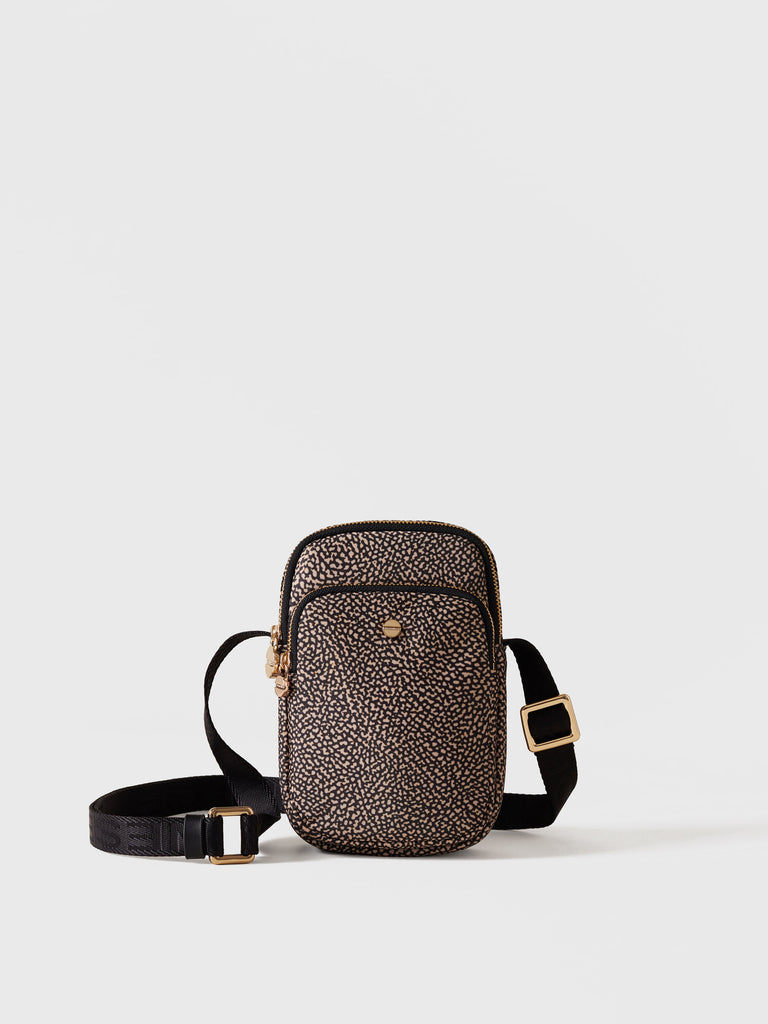 Recycled OP Fabric Phone Holder - CROSSBODY PHONE HOLDER - Borbonese