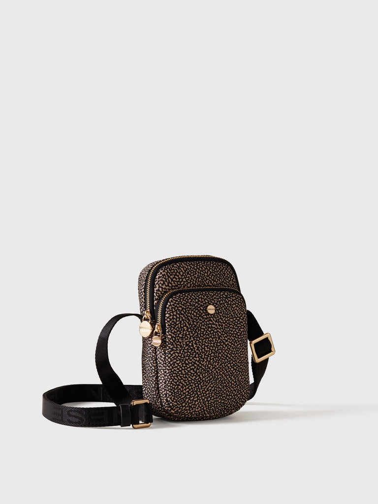 Recycled OP Fabric Phone Holder - CROSSBODY PHONE HOLDER - Borbonese
