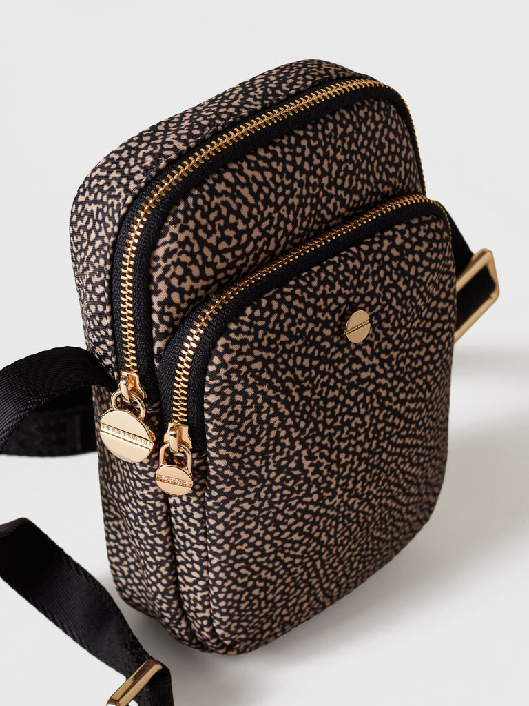 Recycled OP Fabric Phone Holder - CROSSBODY PHONE HOLDER - Borbonese