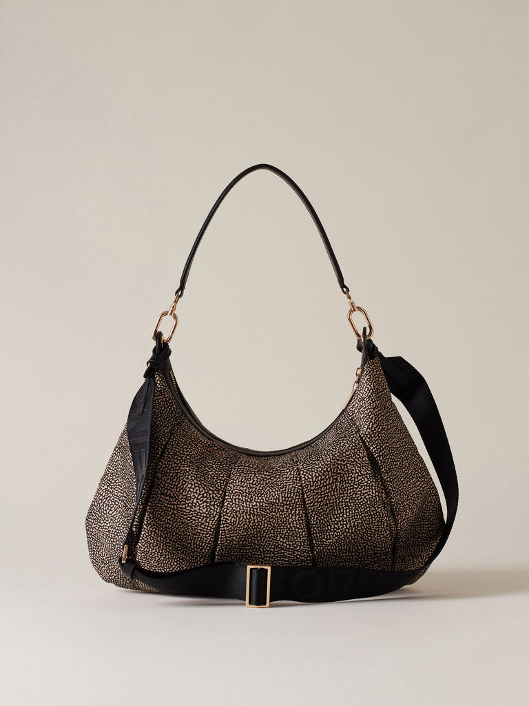 Borbonese 11 Borsa Hobo M C T Croissant _4