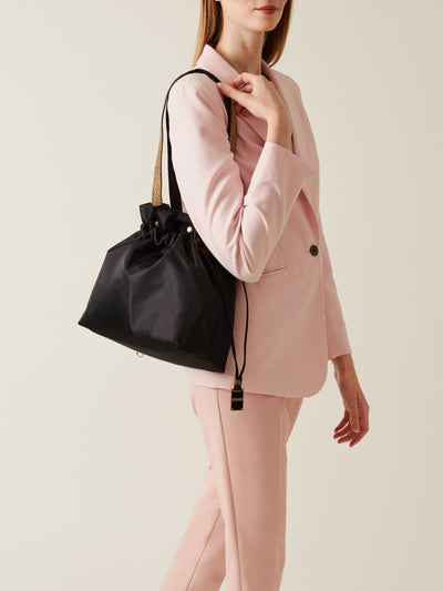 Borbonese 80 Borsa Shopping M Ruffle Nylon Default Title_2
