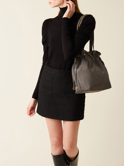RUFFLE SHOPPER MEDIUM