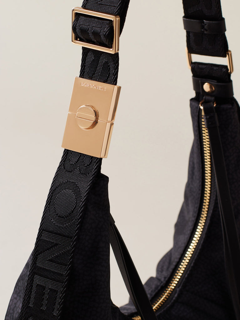 Borbonese 66 Borsa Hobo S Fold _7