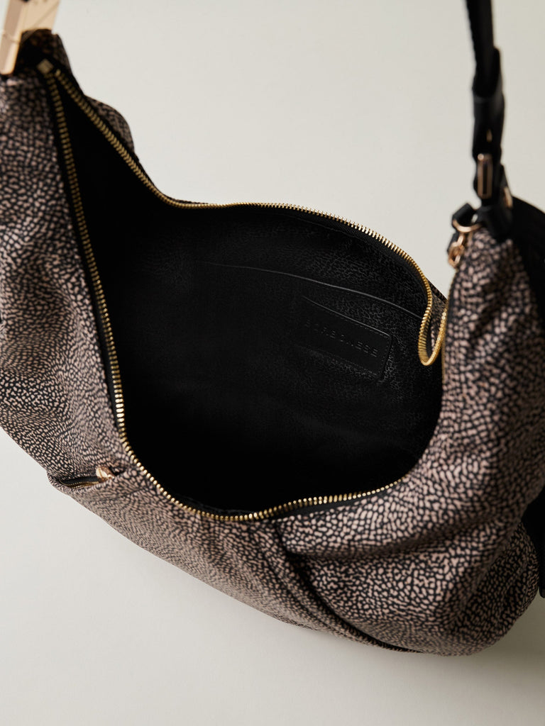 Borbonese 11 Borsa Hobo M Fold _6