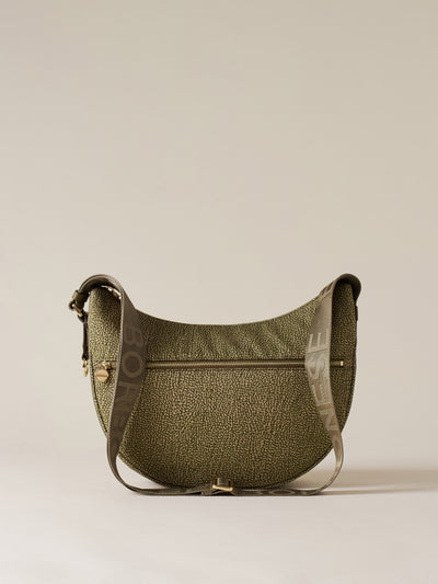 ECO LINE LUNA BAG MIDDLE - The Khaki Edit - Borbonese