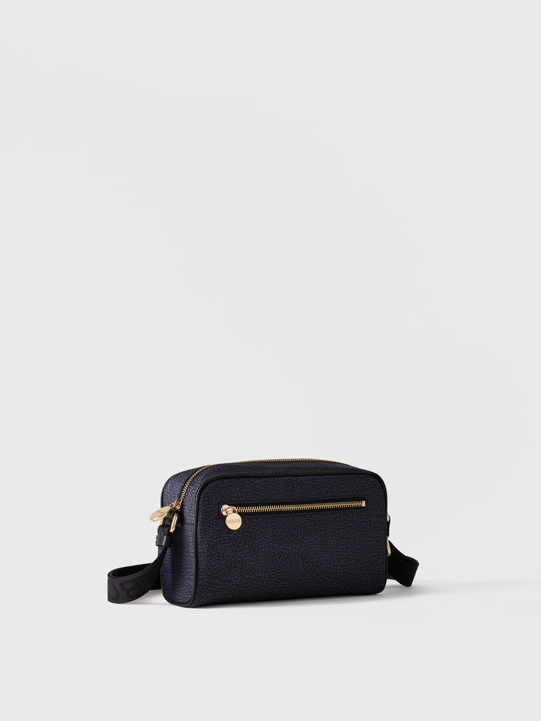 OP recycled fabric & leather bag - Camera Case Eco Line Small - Borbonese