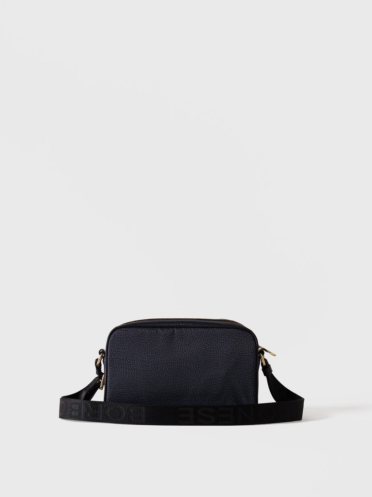 OP recycled fabric & leather bag - Camera Case Eco Line Small - Borbonese