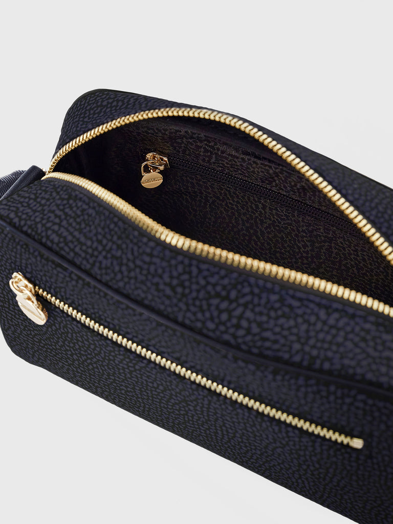 OP recycled fabric & leather bag - Camera Case Eco Line Small - Borbonese