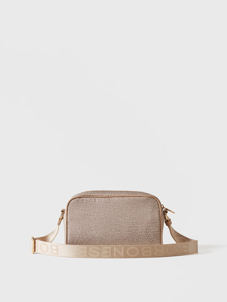 Tracolla di tessuto riciclato OP - ECO LINE BORSA CAMERA CASE  - Borbonese