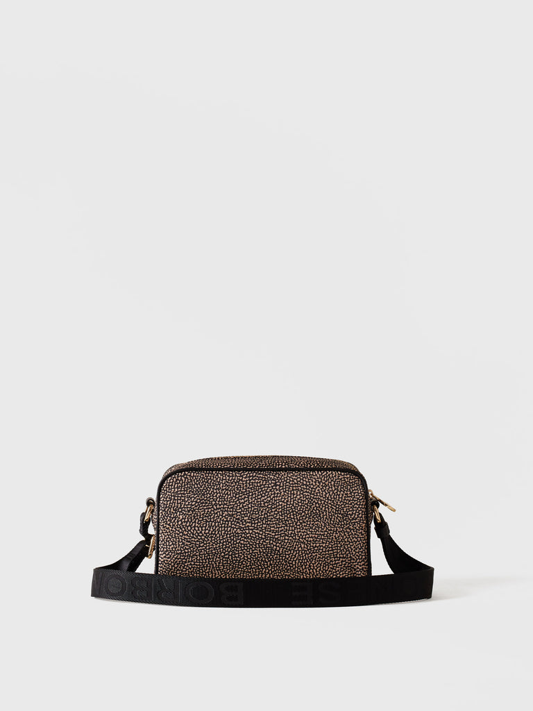 Tracolla di tessuto riciclato OP - ECO LINE BORSA CAMERA CASE  - Borbonese