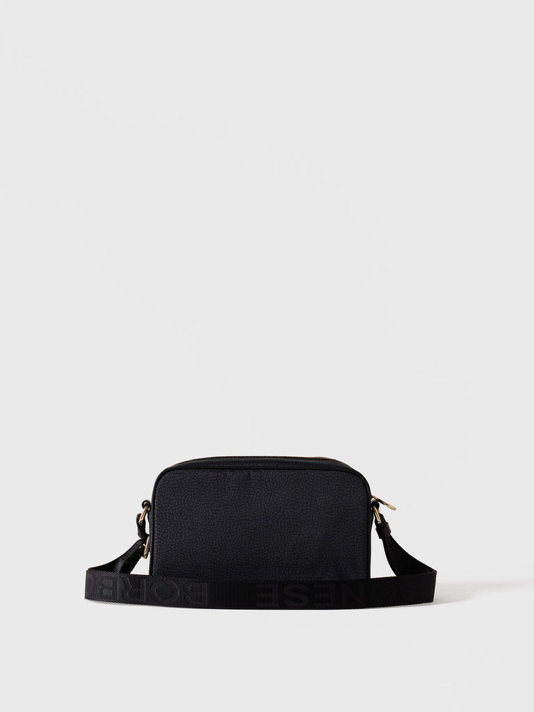 Tracolla di tessuto riciclato OP - ECO LINE BORSA CAMERA CASE  - Borbonese
