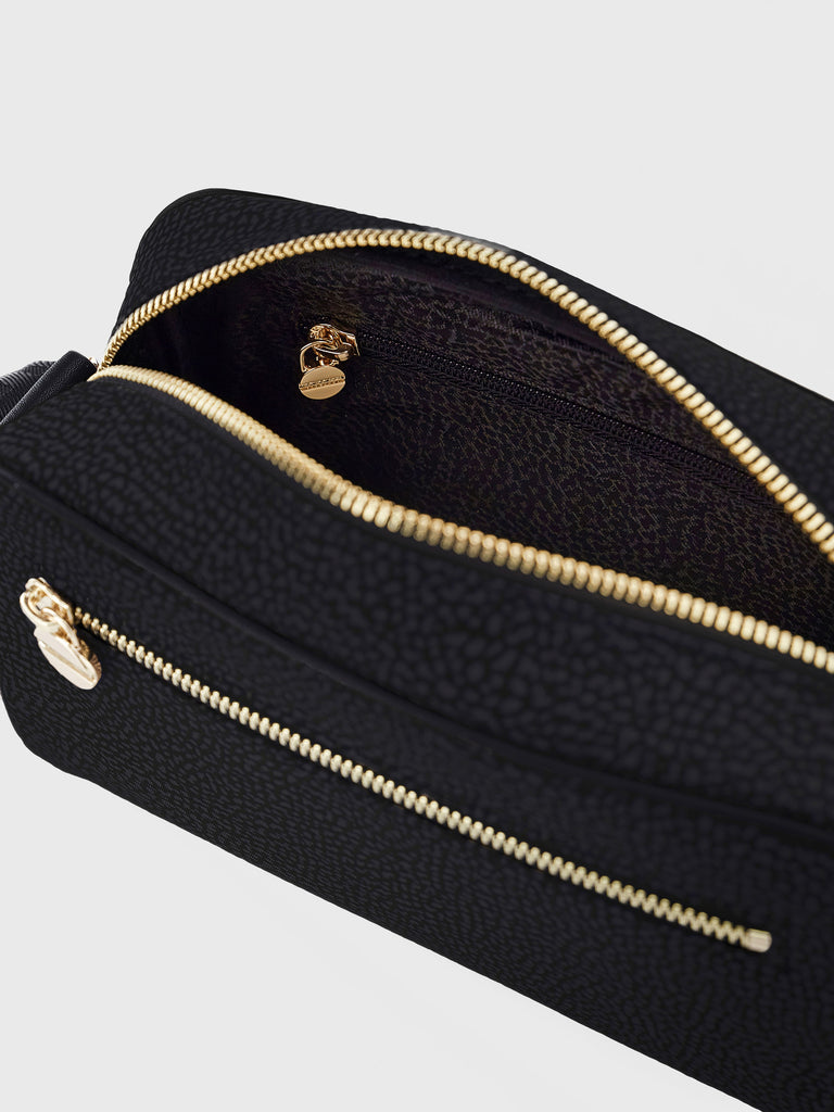 Tracolla di tessuto riciclato OP - ECO LINE BORSA CAMERA CASE  - Borbonese