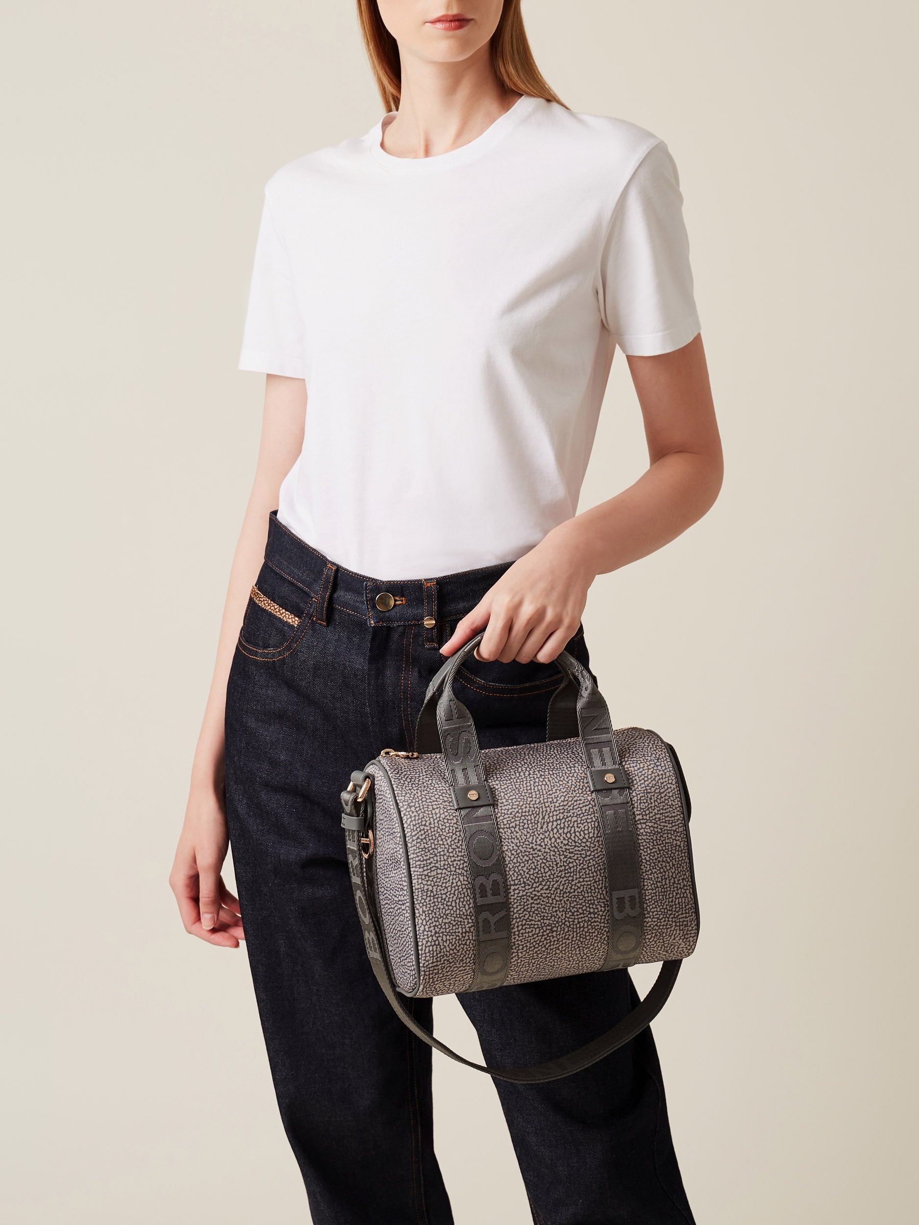 Borbonese 54 Borsa Bauletto S C T Eco Line Default Title_2