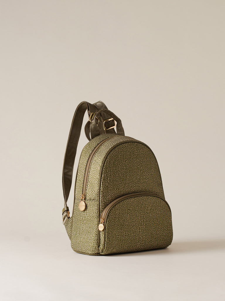 Zaino di Tessuto Riciclato OP - ZAINO MEDIUM - Borbonese