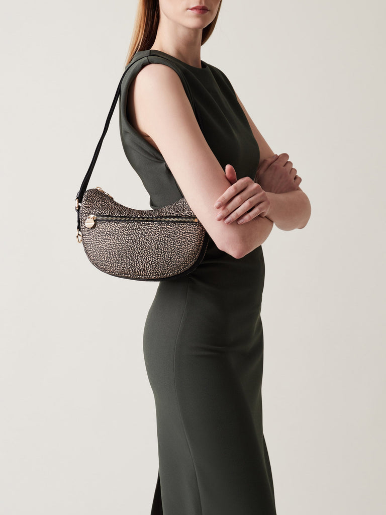 Luna Bag Borbonese Camoscio Borbonese Borse Luna Borsa Borbonese