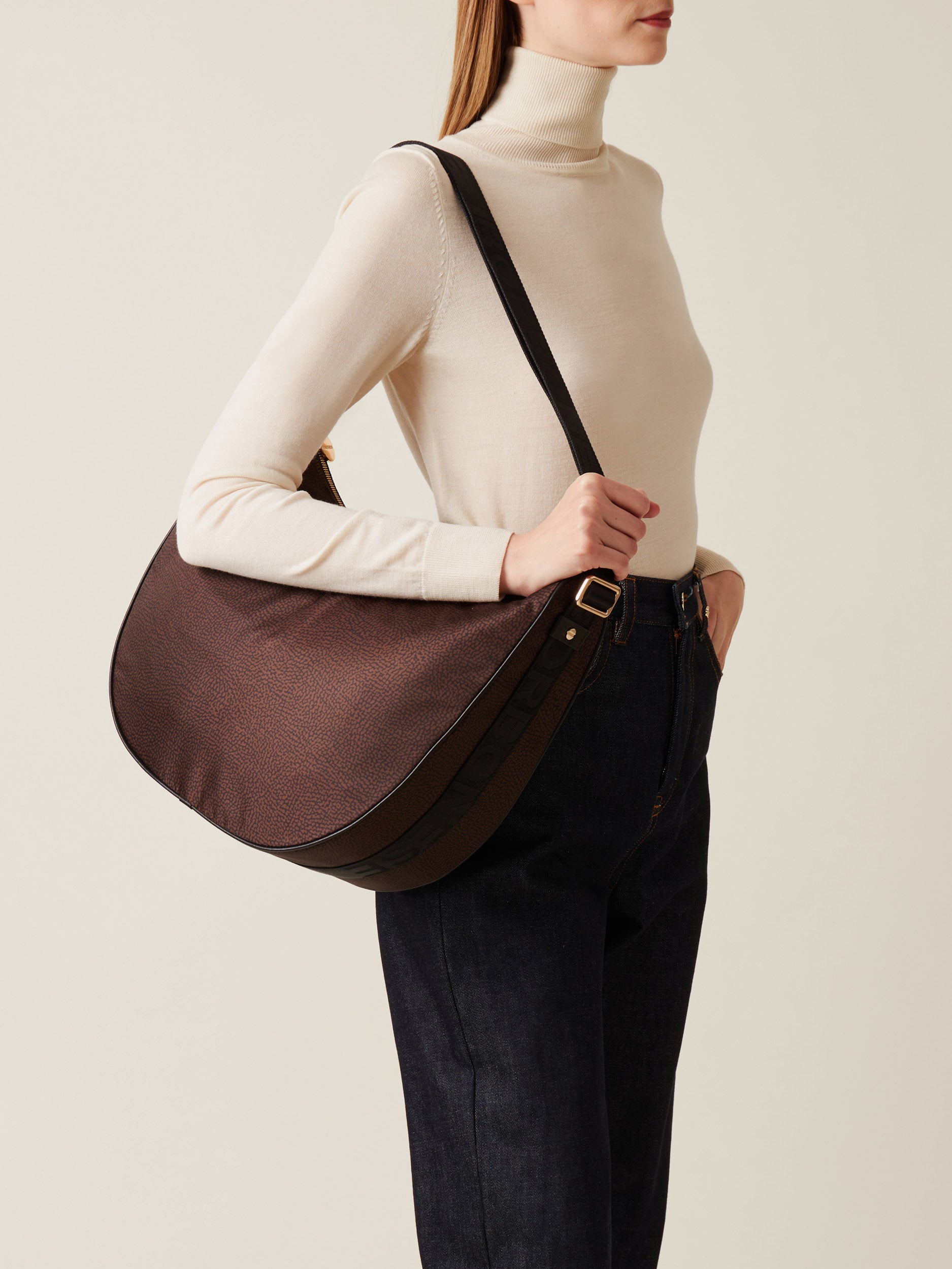 Borbonese 40 Luna Bag Medium Eco Line Default Title_2