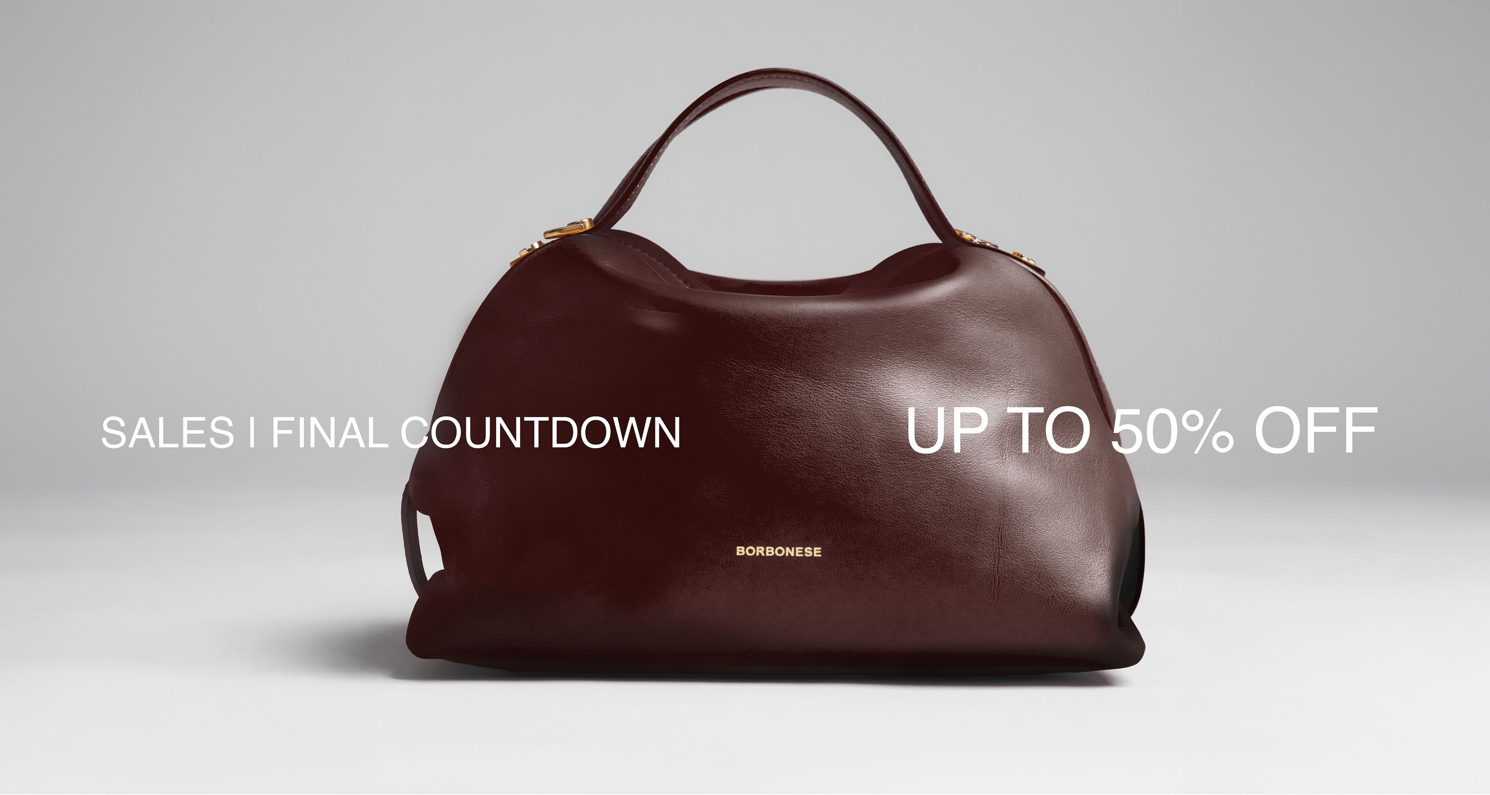 The countdown is almost over. - Borbonese