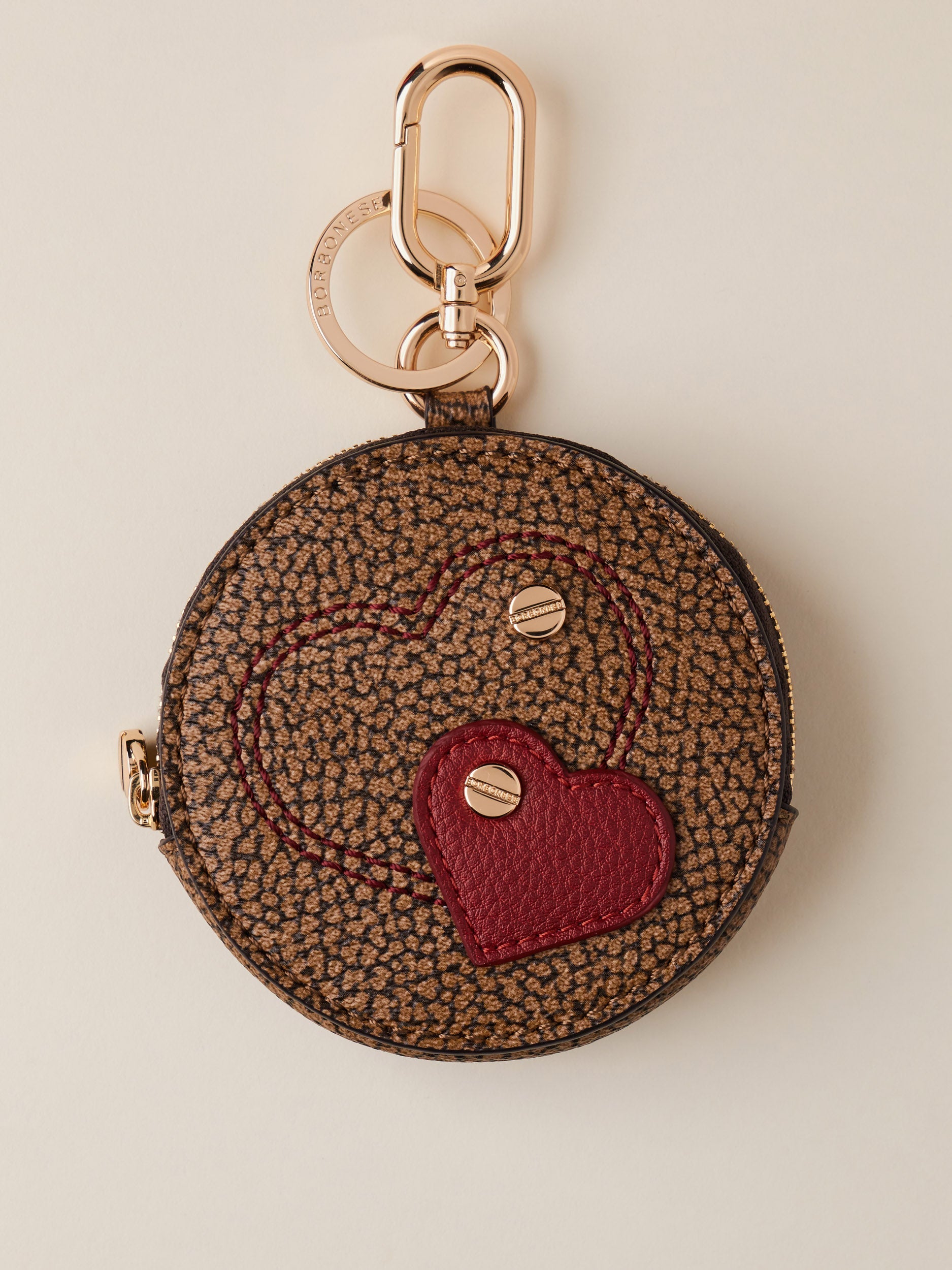 Borbonese 82 Busta P Chiavi Monete Cuore Keyring Default Title_1