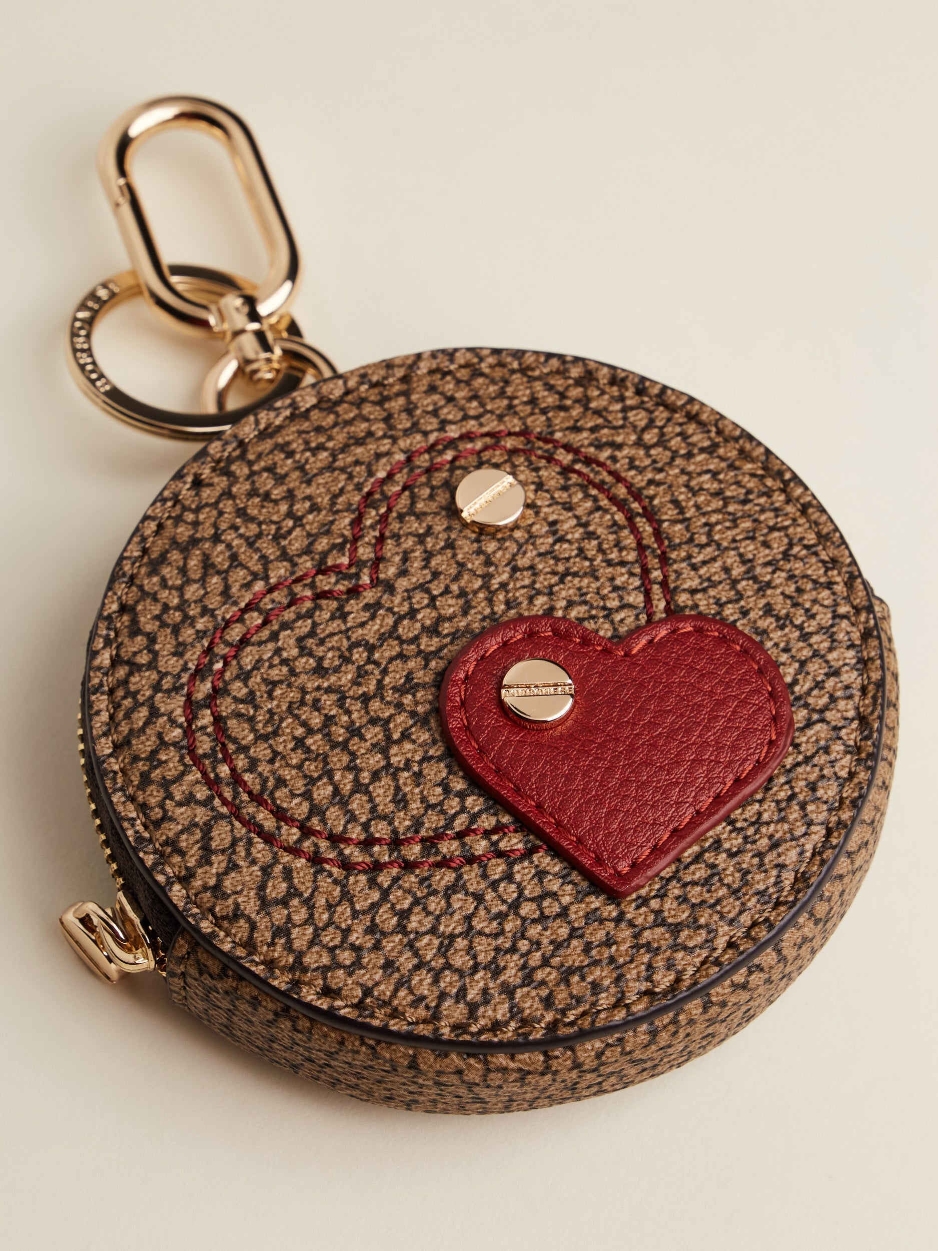 Borbonese 82 Busta P Chiavi Monete Cuore Keyring Default Title_4