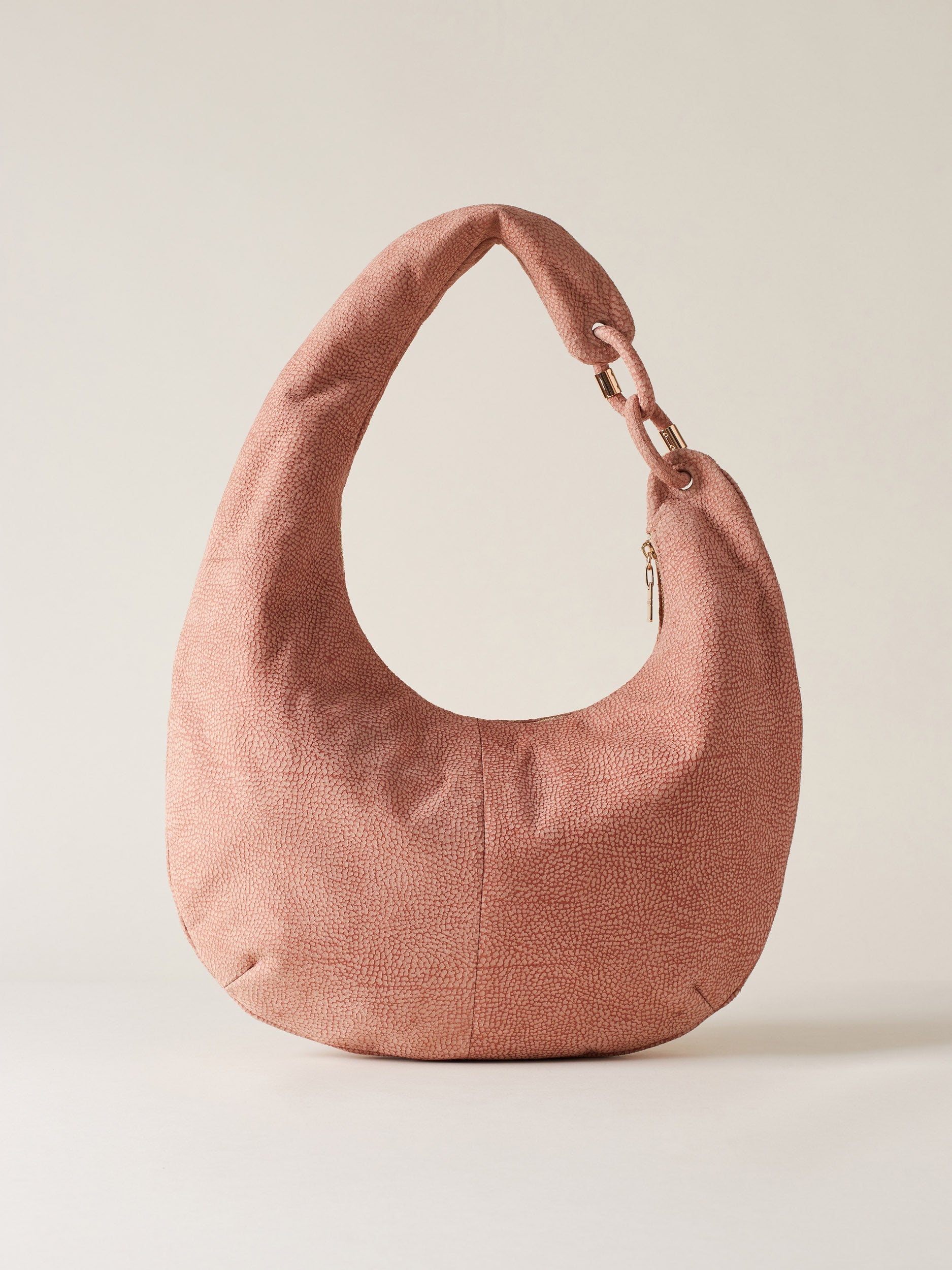 Borbonese 33 Borsa Hobo L Camoscio Op Default Title_4