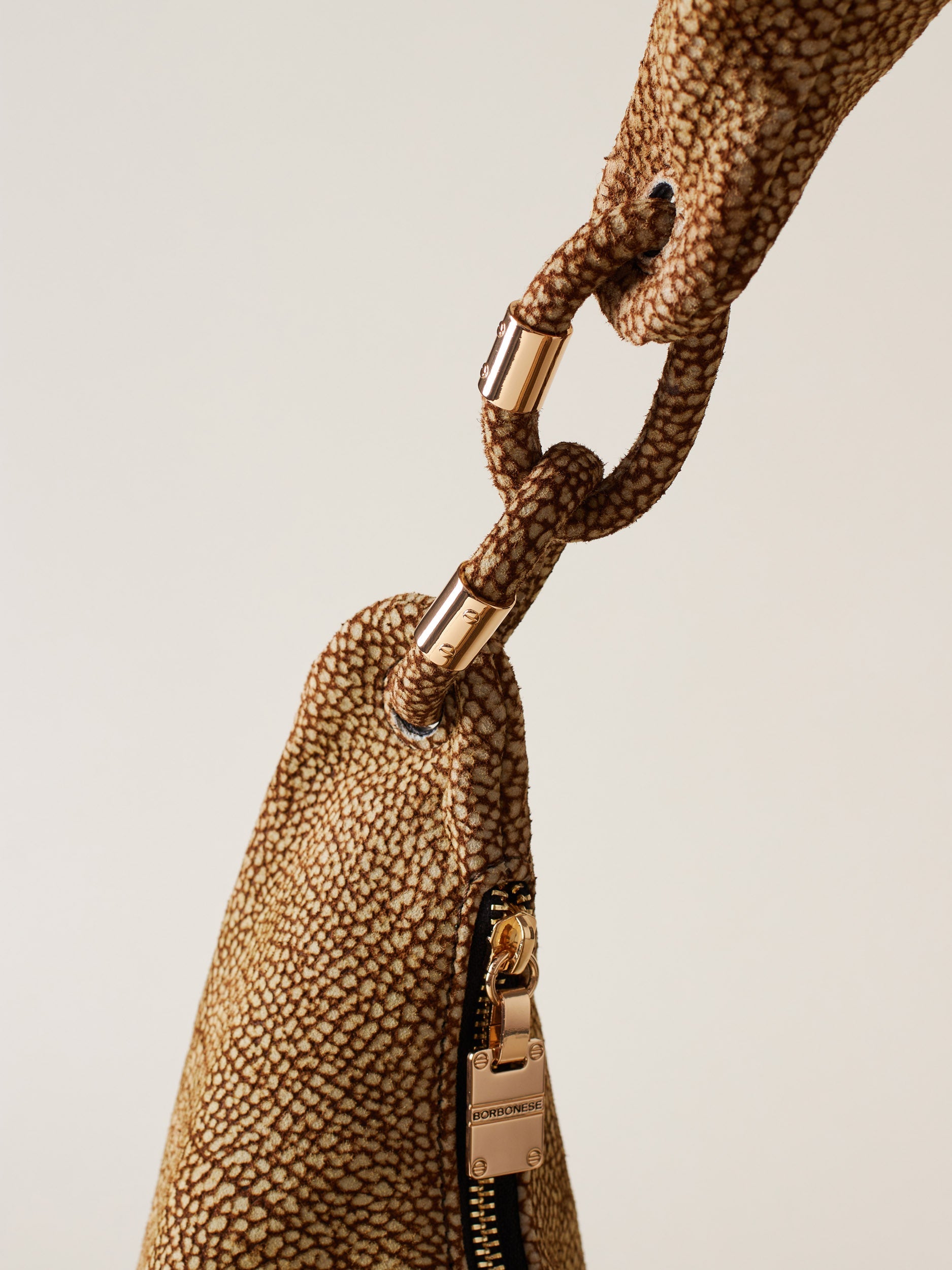 Borbonese 06 Borsa Hobo L Camoscio Op Default Title_7