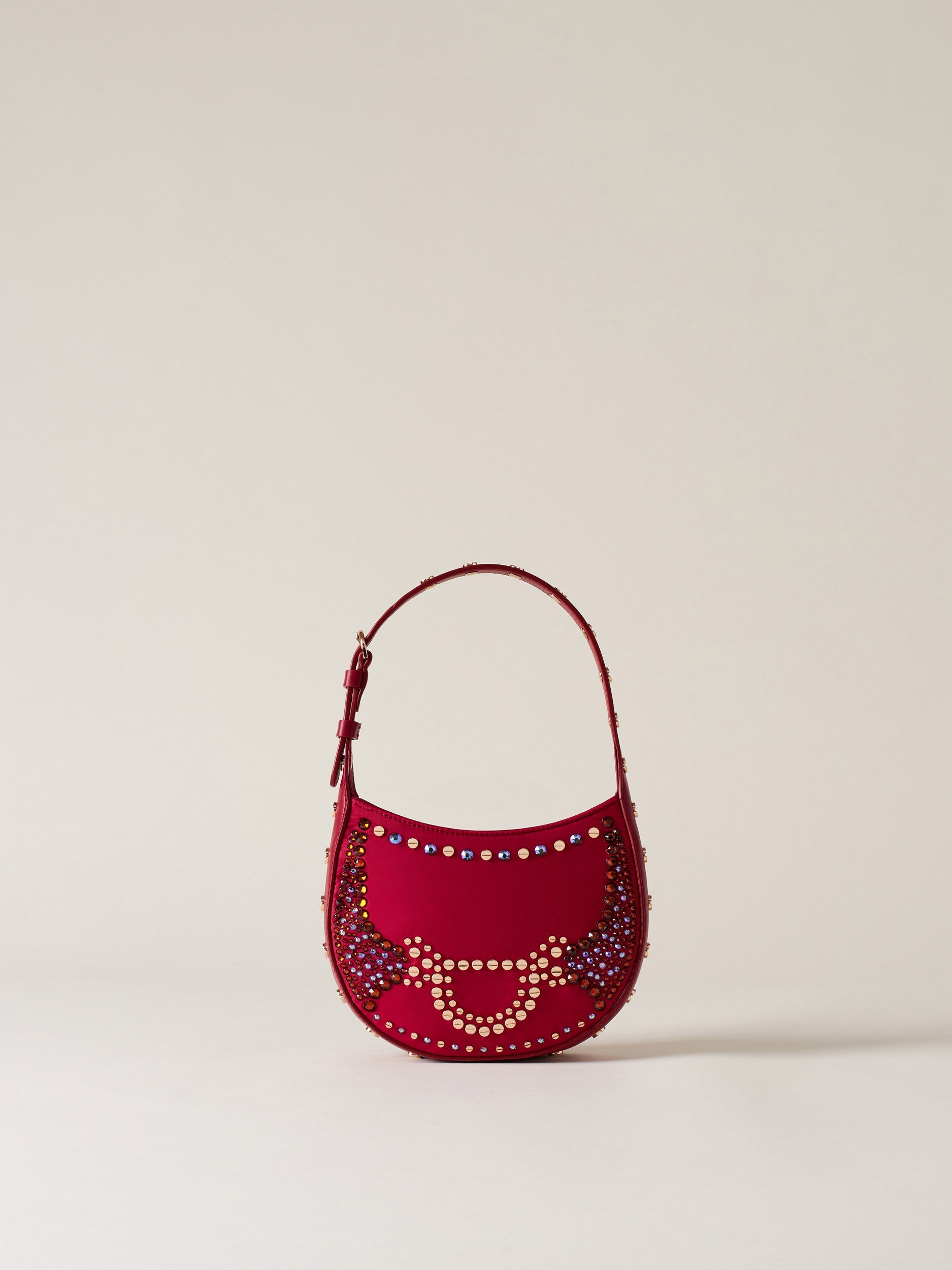 Borbonese 59 Borsa Hobo Mini C T 110 Swarovski Default Title_1