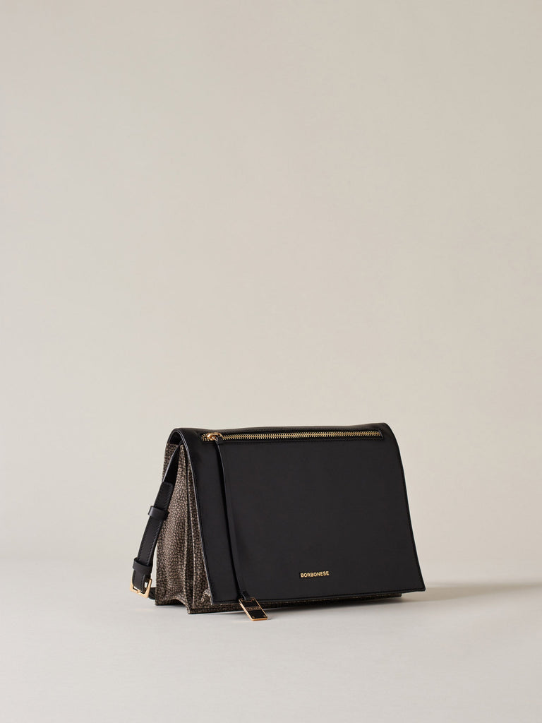 Borbonese 79 Borsa Tracolla C Patta S Livre Default Title_3
