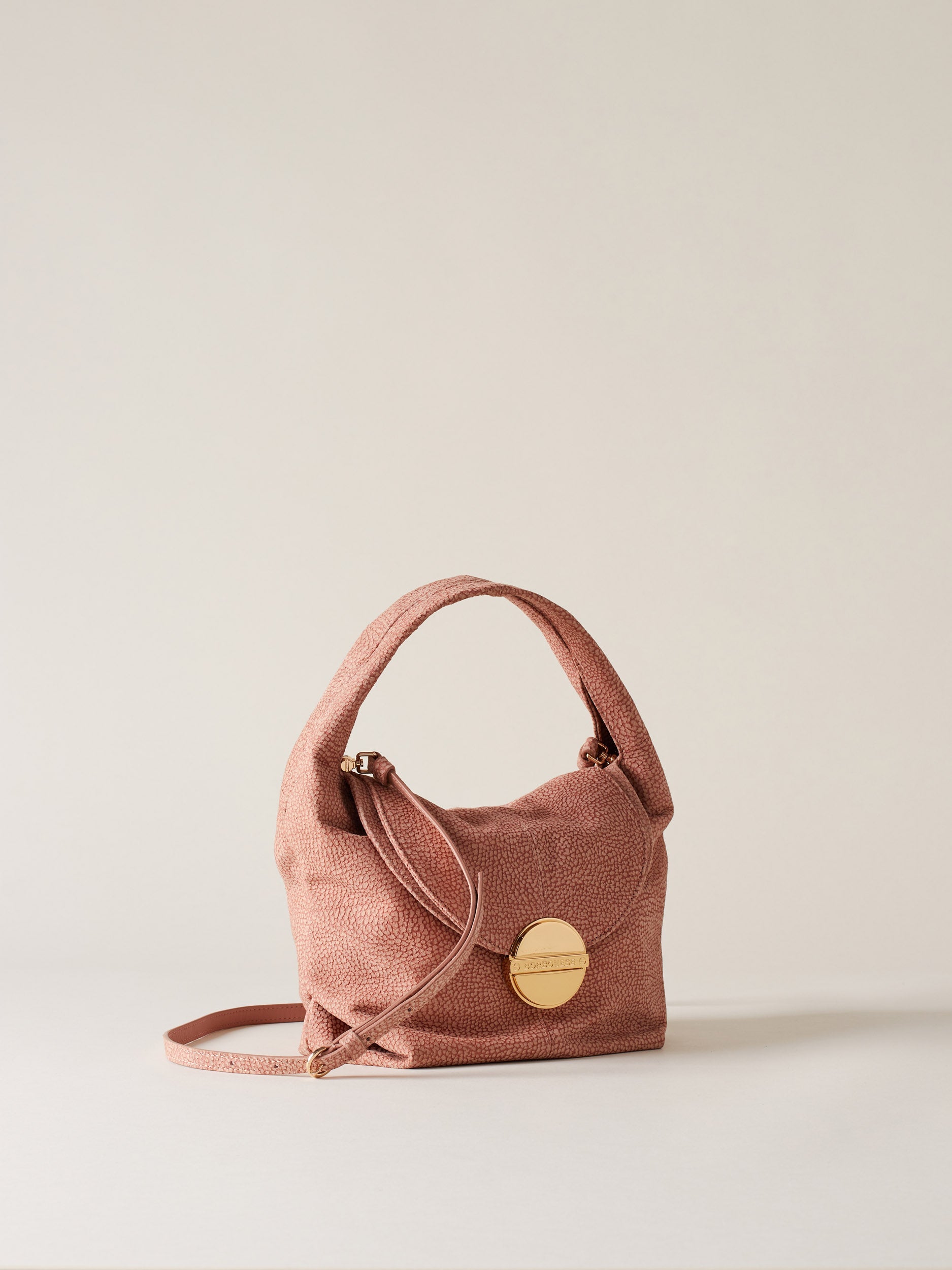 Borbonese 33 Borsa Hobo S C T Camoscio Op Default Title_3