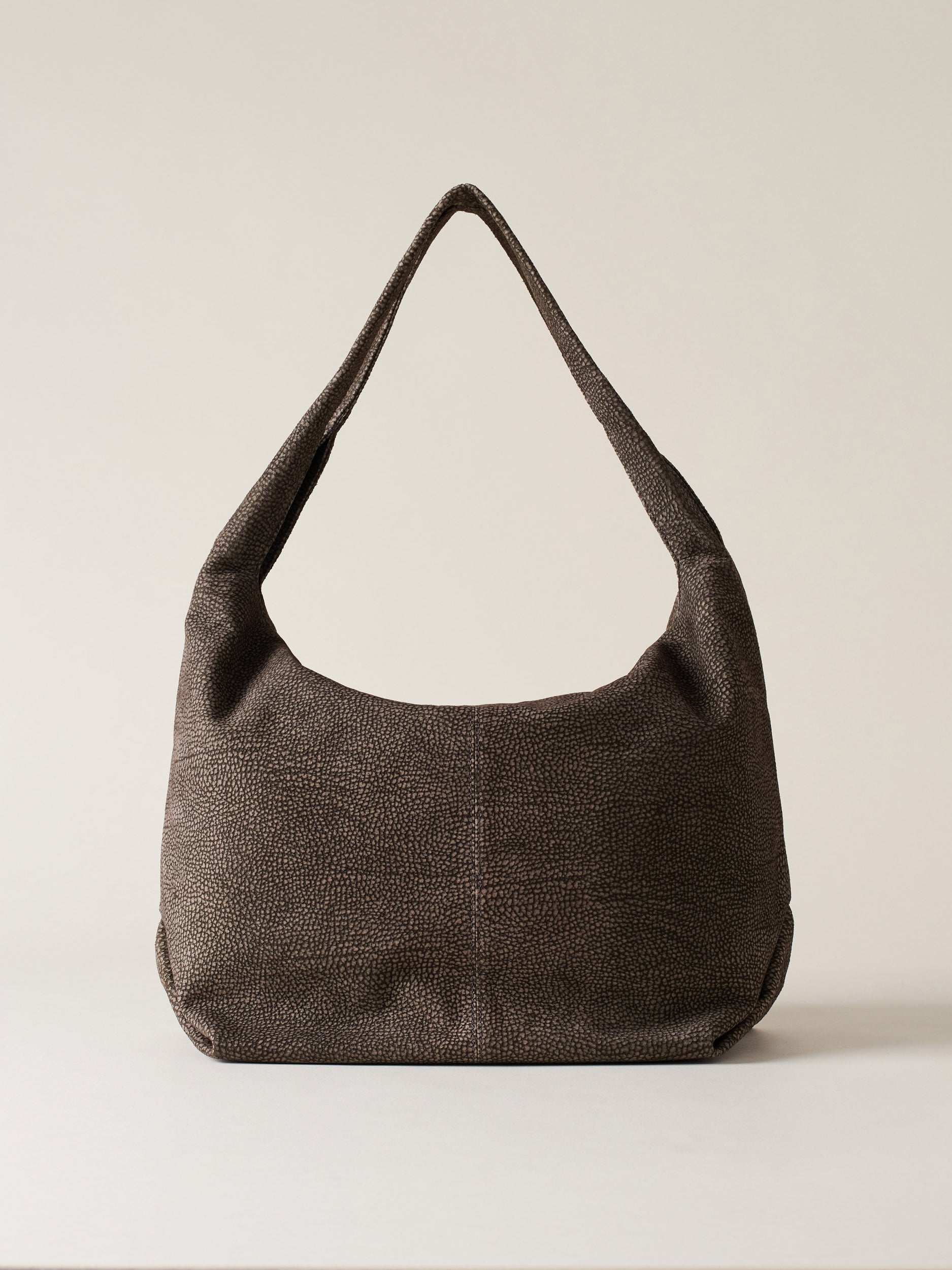 Borbonese 54 Borsa Hobo L Camoscio Op Default Title_4
