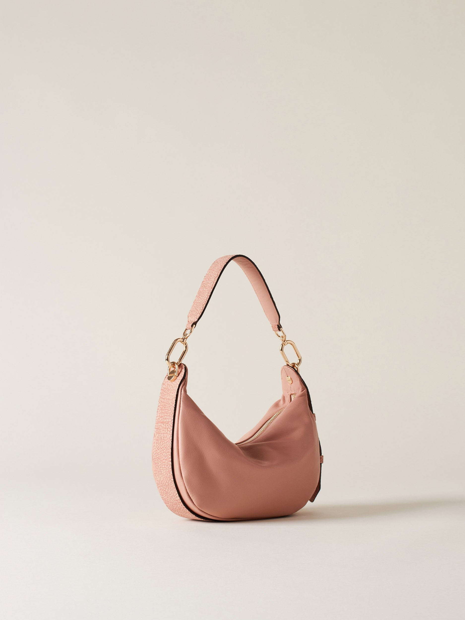 Borbonese 33 Borsa Hobo Petite Oyster Default Title_3