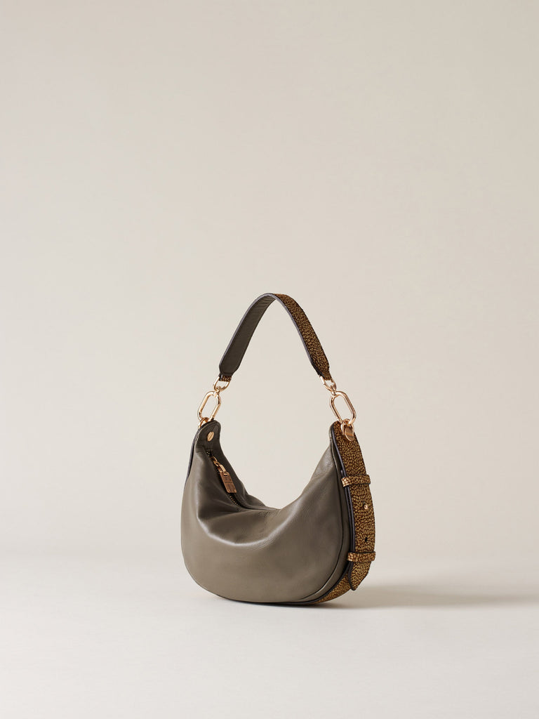 Borbonese 76 Borsa Hobo Petite Oyster Default Title_5